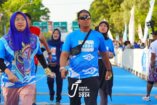 Race photo from Jabar Run 10K 2024