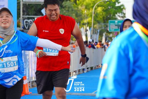 Race photo from Jabar Run 10K 2024