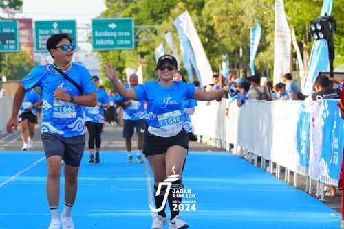Race photo from Jabar Run 10K 2024