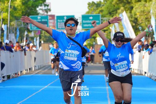Race photo from Jabar Run 10K 2024