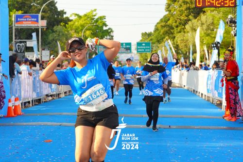 Race photo from Jabar Run 10K 2024