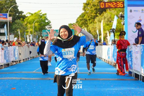 Race photo from Jabar Run 10K 2024