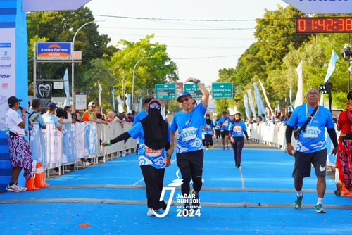 Race photo from Jabar Run 10K 2024