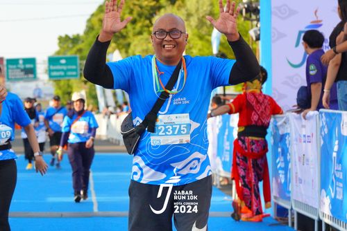 Race photo from Jabar Run 10K 2024