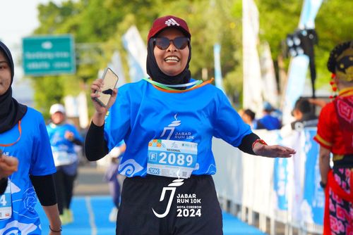 Race photo from Jabar Run 10K 2024