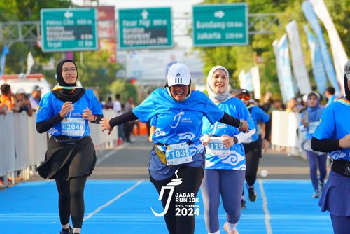 Race photo from Jabar Run 10K 2024
