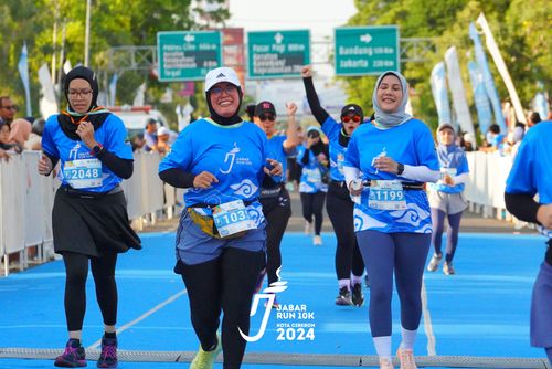 Race photo from Jabar Run 10K 2024