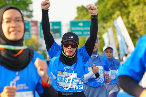 Race photo from Jabar Run 10K 2024