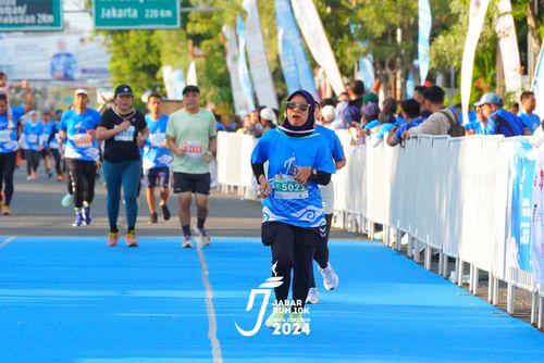 Race photo from Jabar Run 10K 2024