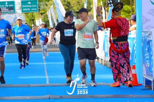 Race photo from Jabar Run 10K 2024