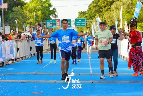 Race photo from Jabar Run 10K 2024