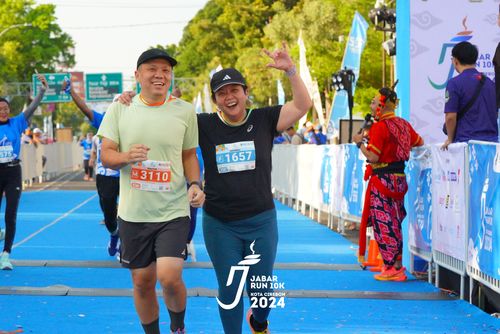 Race photo from Jabar Run 10K 2024