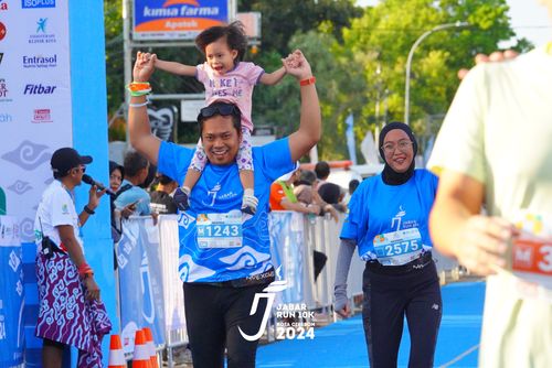 Race photo from Jabar Run 10K 2024