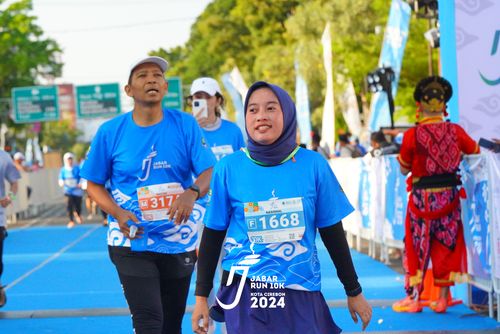 Race photo from Jabar Run 10K 2024