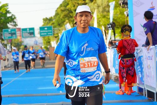Race photo from Jabar Run 10K 2024