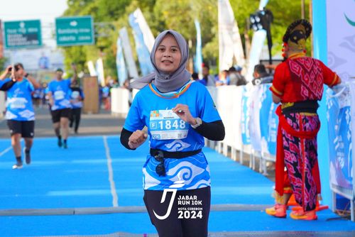 Race photo from Jabar Run 10K 2024