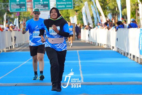 Race photo from Jabar Run 10K 2024