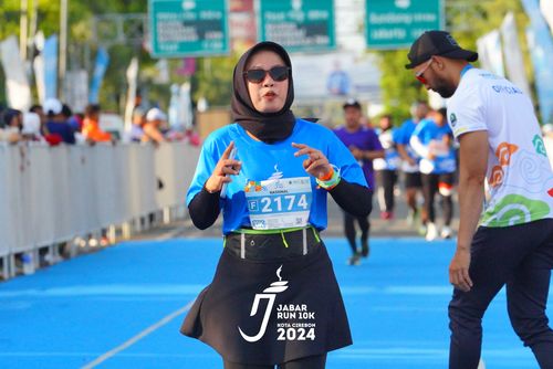 Race photo from Jabar Run 10K 2024