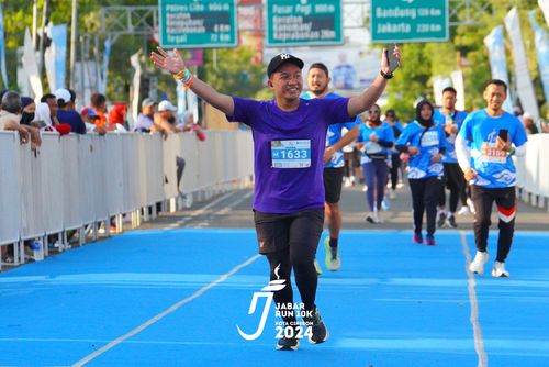 Race photo from Jabar Run 10K 2024