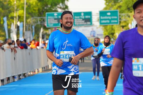 Race photo from Jabar Run 10K 2024