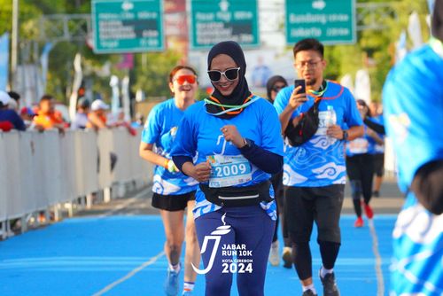 Race photo from Jabar Run 10K 2024