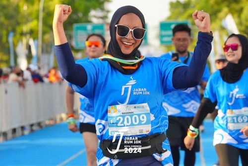 Race photo from Jabar Run 10K 2024