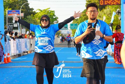 Race photo from Jabar Run 10K 2024