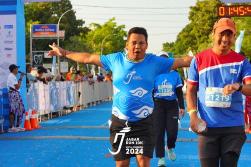 Race photo from Jabar Run 10K 2024