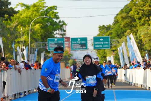 Race photo from Jabar Run 10K 2024