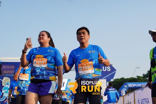 Race photo from ISOPLUS RUN 2025 - JAKARTA