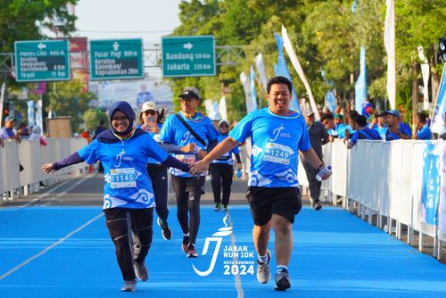 Race photo from Jabar Run 10K 2024