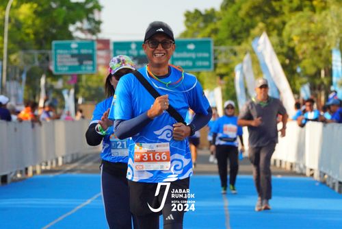 Race photo from Jabar Run 10K 2024