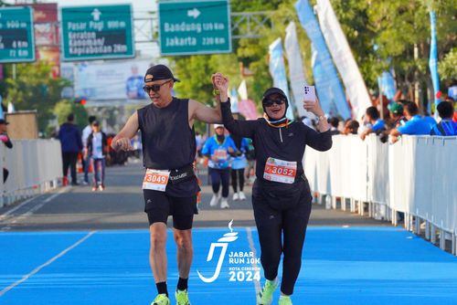 Race photo from Jabar Run 10K 2024