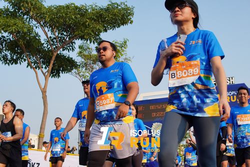 Race photo from ISOPLUS RUN 2025 - JAKARTA