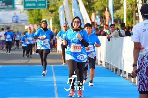 Race photo from Jabar Run 10K 2024