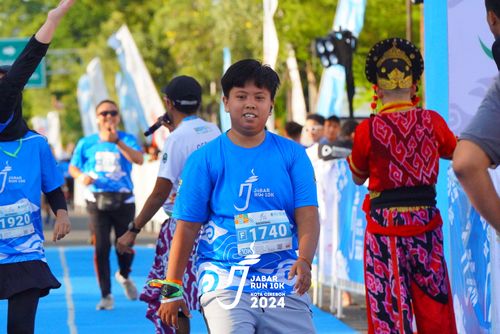 Race photo from Jabar Run 10K 2024
