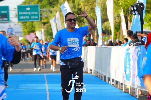 Race photo from Jabar Run 10K 2024