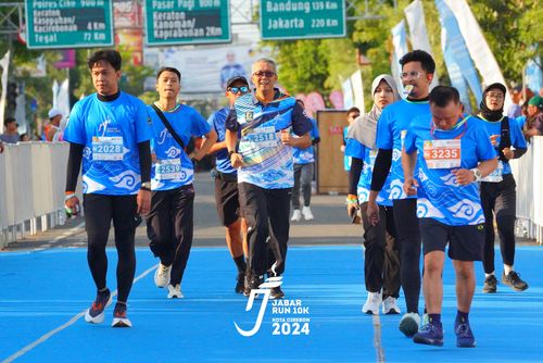 Race photo from Jabar Run 10K 2024