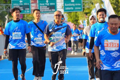 Race photo from Jabar Run 10K 2024