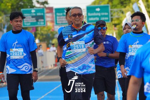 Race photo from Jabar Run 10K 2024