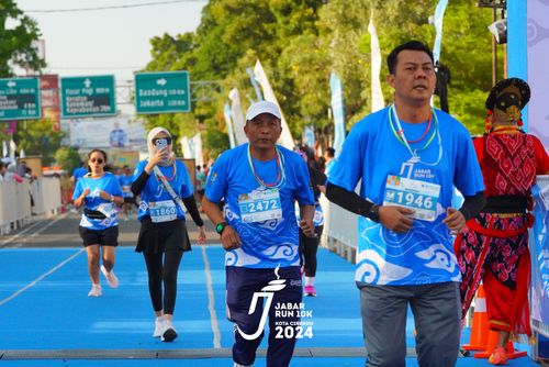 Race photo from Jabar Run 10K 2024