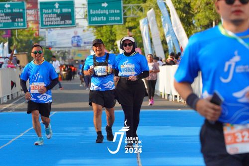 Race photo from Jabar Run 10K 2024