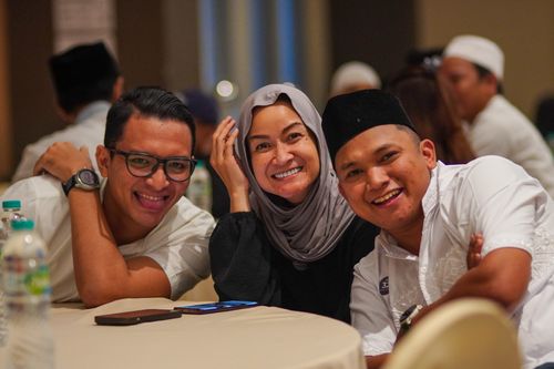 Race photo from Ramadan Kareeen Idea Run 2025