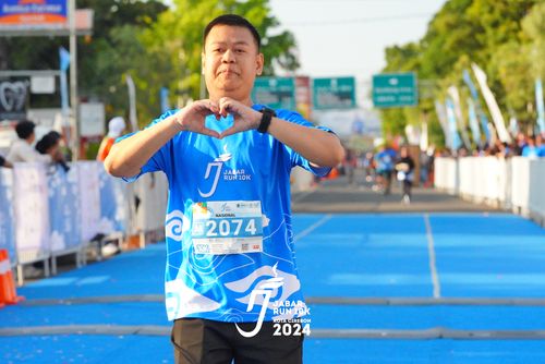 Race photo from Jabar Run 10K 2024