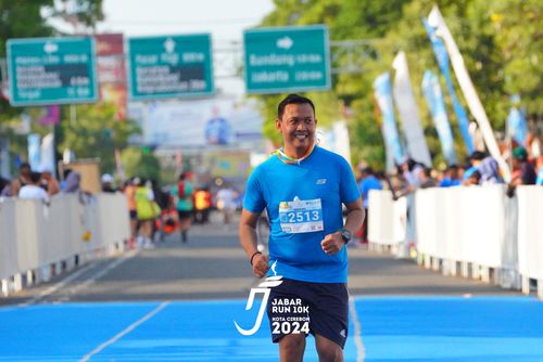 Race photo from Jabar Run 10K 2024