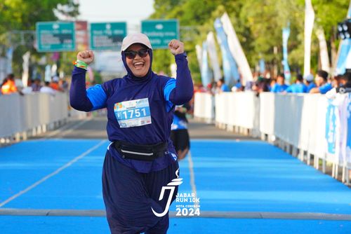 Race photo from Jabar Run 10K 2024