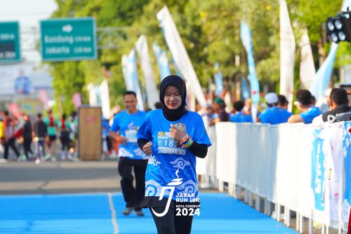 Race photo from Jabar Run 10K 2024