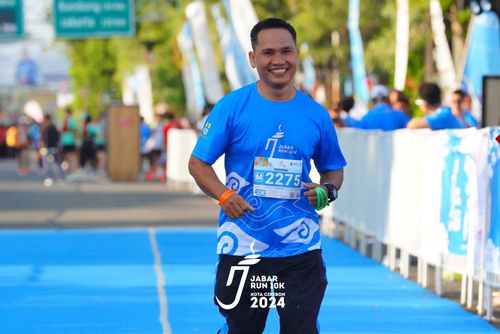 Race photo from Jabar Run 10K 2024
