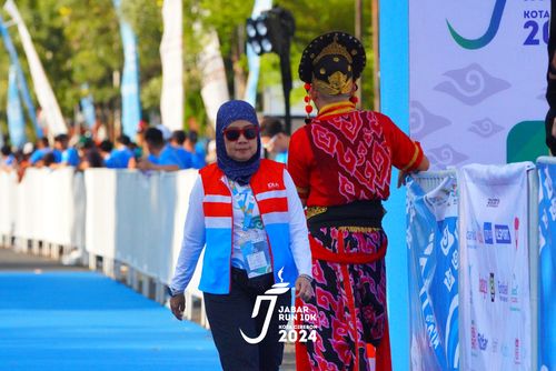 Race photo from Jabar Run 10K 2024