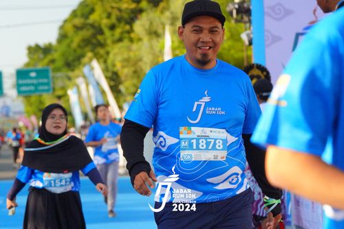 Race photo from Jabar Run 10K 2024